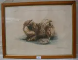 Pékinois by Léon Danchin, Lithographie, sold Dec 2014