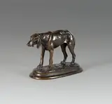 Chien de meute by Patrick Allain, Bronze à patine brun-foncé, sold Sep 2020