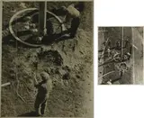 Le pylône en place Circa 1932 Deux (2) by Sándor Trauner, Photographie avec son recadrage, sold Oct 2012