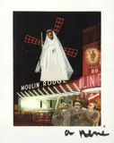 Moulin Rouge by Jacques Prévert, Collage original signé, sold Oct 2012