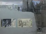 Paris Blues. Maquette by Sándor Trauner, Gouache originale signée, sold Oct 2012