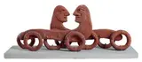 The automobile by Alex Kosta, 1972, Terre cuite, sold Jun 2013