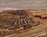 Arable Landscape by A. Y. Jackson, 1937, oil on board, sold Jun 2019
