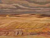 Spring Coulee, Alberta by A. Y. Jackson, 1937, oil on board, sold Jun 2019