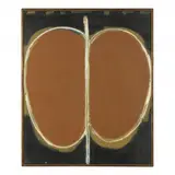 Peppermint Machine #2 by Emerson Woelffer, Oil on canvas, sold Jan 2023