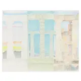 Temple of Poseidon, Sounion by John Clemmer, Colored pencil on Bristol paper, sold Jan 2023