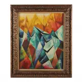 Untitled by J. Davies, Oil on canvas, sold Jan 2023