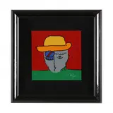Three Framed Items by Peter Max, The first a serigraph, sold Jan 2023