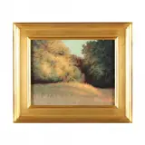 Last Blaze of Summer by Ginny Crouch Stanford, Acrylic on canvas wrapped on panel, sold Jan 2023