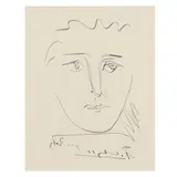 Pour Roby by Pablo Picasso, Etching, sold Jan 2023