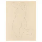 Nu de Dos by Pablo Picasso, Etching, sold Jan 2023