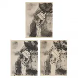 Moses Receiving the Tablets of Law (Three Works) by Marc Chagall, Etchings on paper, sold Jan 2023