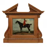 Fox Hunter and Field Hunter by Joseph Dunn, Oil on canvas (lined), sold Dec 2022