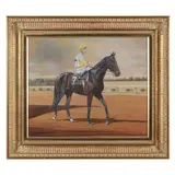 Kelso - Eddie Arcaro Up by Bob Judy, Oil on board, sold Dec 2022
