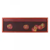 Apples 6 Med by Bill Wiggins, Oil on Masonite, sold Dec 2022