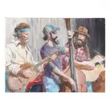 String Band Portrait by Chip Holton, Oil on canvas, sold Dec 2022