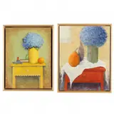 Two Still Life Paintings by Richard B. Freeman, Oil on board; the first signed and dated 2005, sold Dec 2022