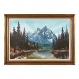 Gentle Wilderness by Keith Fay, Oil on canvas, sold Dec 2022