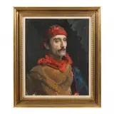 Portrait of a Man by Gladys Nelson Smith, Oil on canvas board, sold Dec 2022