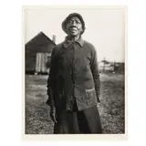 A Woman of the Thirties, 1935 (Jackson, Mississippi) by Eudora Welty, Gelatin silver print (mounted as issued), sold Dec 2022