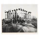Ruins of Windsor by Eudora Welty, 1942, Gelatin silver print (mounted as issued), sold Dec 2022