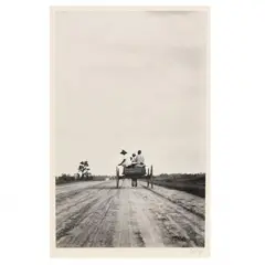 Home by Dark by Eudora Welty, 1936, Gelatin silver print (mounted as issued), sold Dec 2022