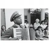 FDR Funeral, Warm Springs, Georgia by Ed Clark, Gelatin silver print (mounted), sold Dec 2022