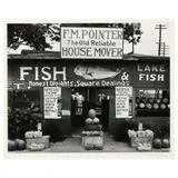 Fish Market, Near Birmingham, Alabama by Walker Evans, Gelatin silver print, sold Dec 2022
