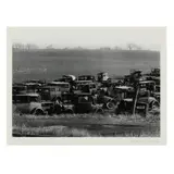 Joe's Auto Graveyard, Pennsylvania by Walker Evans, Gelatin silver print, sold Dec 2022