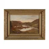 View of Balsam Lake by Charles Millard, Oil on canvas, sold Nov 2022
