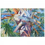 Sun Struck Palm by Margaret Petterson, Watercolor on paper, sold Nov 2022
