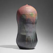 Torso by Toshiko Takaezu, 1986, glazed porcelain, sold Jan 2026