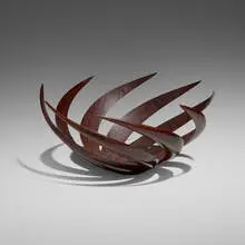 Shadow Grass II by William Hunter, 1996, cocobolo, sold Jan 2026