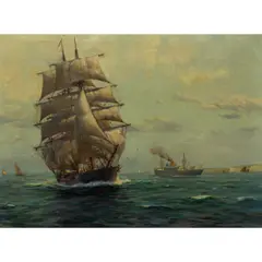 Untitled by Frank Vining Smith, oil on canvas, sold Aug 2025