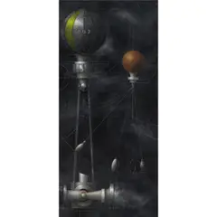 007," 2005-6 by Ken Berman, oil on canvas, sold Aug 2025