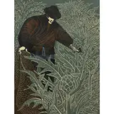Untitled by Emmy Lou Packard, woodcut monoprint in colors, sold Aug 2025