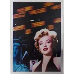 Marilyn Monroe by Chris Kitze, 2012, photograph in light box frame, sold Aug 2025