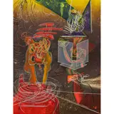 Une Saison en Enfer by Roberto Matta, 1978, etching with aquantint, sold Aug 2025