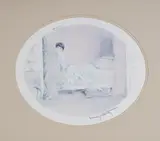 Art Deco Print Color Print on Paper by Pink Alcove, Elegant print by the renowned French artist Louis Icart. Thi, sold Sep 2025