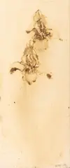 Untitled (Blood Flowers) by Richard Hambleton, 2007, Mixed Media with Blood on Canvas, sold Sep 2026