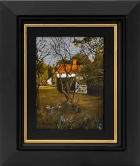 Countryside Home by Michael John Hunt, Acrylic on Panel, sold Sep 2026