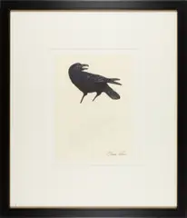 Untitled by Marvin Oliver, lithograph with embossing, sold Aug 2025