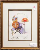 Libra by Barbara Nagel, 1992, watercolor, sold Aug 2025