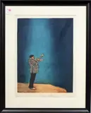 Untitled by Susan Dysinger, etching with aquatint, sold Aug 2025