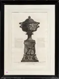 Grecian Vase by Giovanni Battista Piranesi, engraving, sold Aug 2025