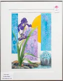 Iris Moon Magic by Barbara Nagel, 2003, watercolor, sold Aug 2025