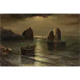 Untitled by Giuseppe Musumeci, oil on canvas, sold Aug 2025