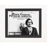 Bruce Conner's Physical Services by Larry Keenan Jr., gelatin silver print, sold Sep 2025