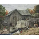 Untitled by Eddie Devlin, oil on canvas, sold Sep 2025