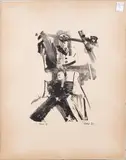 Confederate Soldier by Larry Rivers, 1961, lithograph, sold Sep 2025